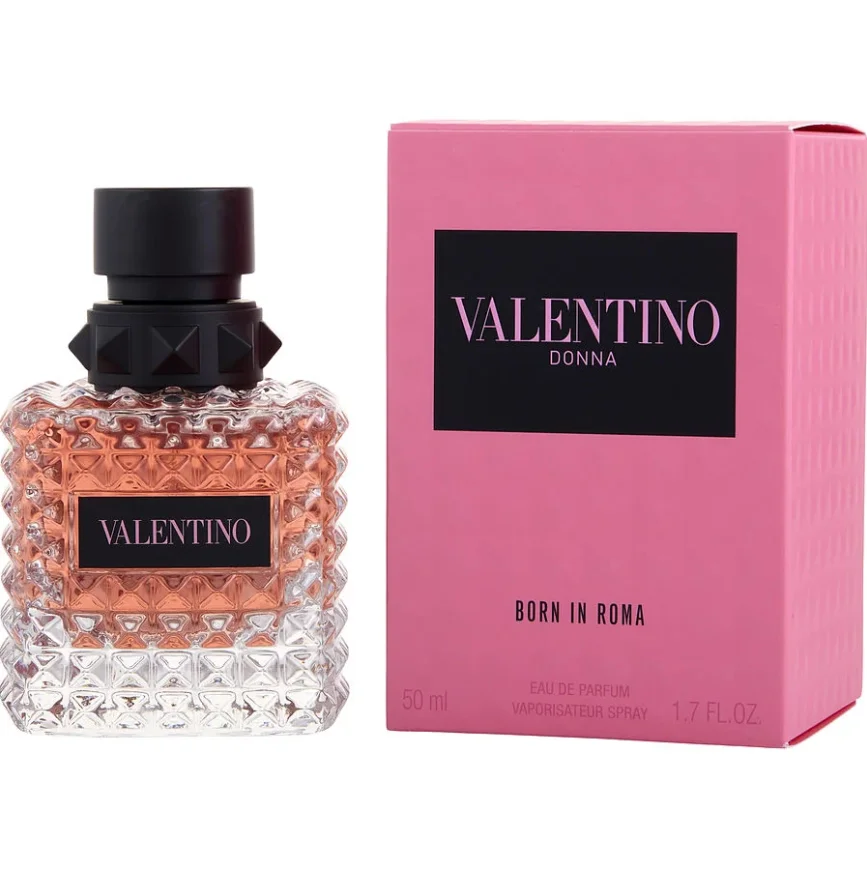 Valentino Donna Born In Roma mujer Eau De Parfum Spray 50ml Fragancia floral herolosa original con aroma duradero