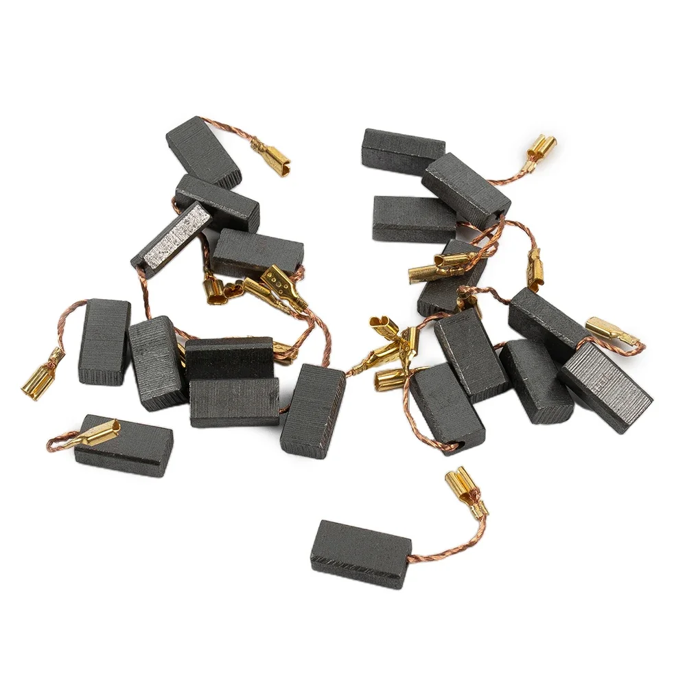 電動アングルグラインダー用カーボンブラシ,一般モーター,電動工具アクセサリー,15mm x 8mm x 5mm, 20個