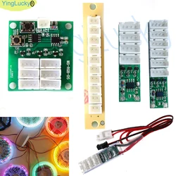 Arcade LED light interface Led Rgb Light Extension Board 4pin Connector For Coin Arcade Game Claw Crane Vending Machine Dc12v