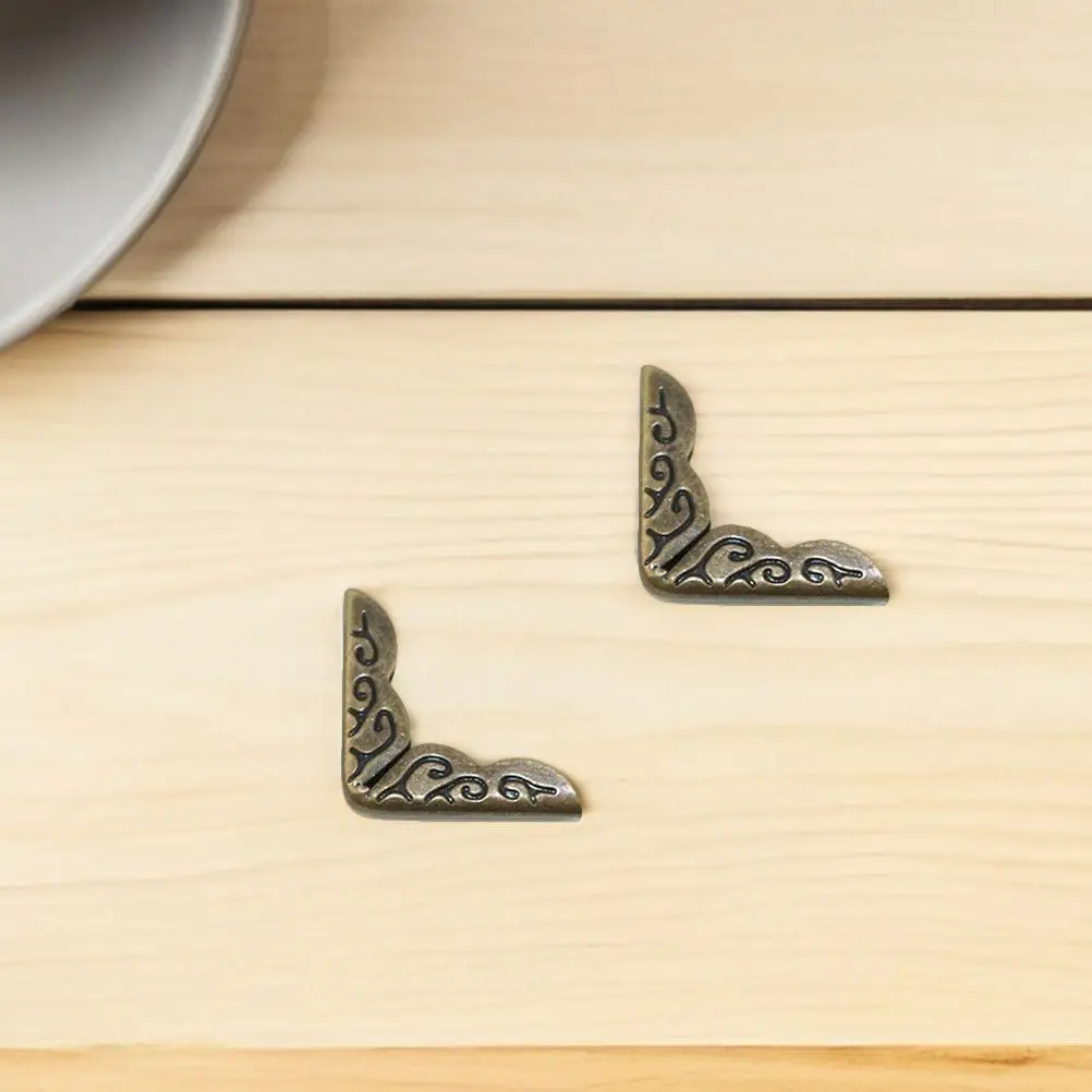 50 Pcs Decorative Protector Covers Album Corner Protectors Book Page Frame Photo Corners