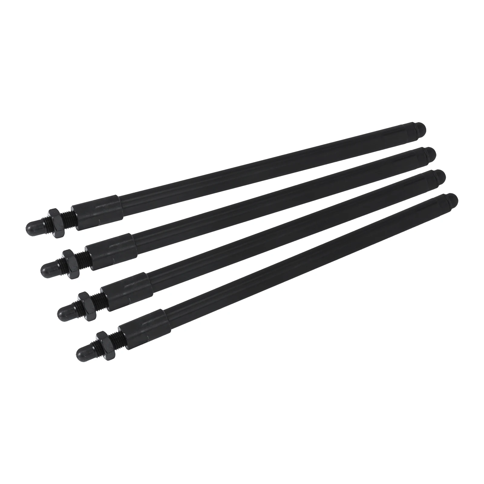 Motorcycle Adjustable Engine Pushrods Cylinder 4PC For Harley Touring Electra Glide FLHT Dyna Fatboy FLSTF Heritage Softail