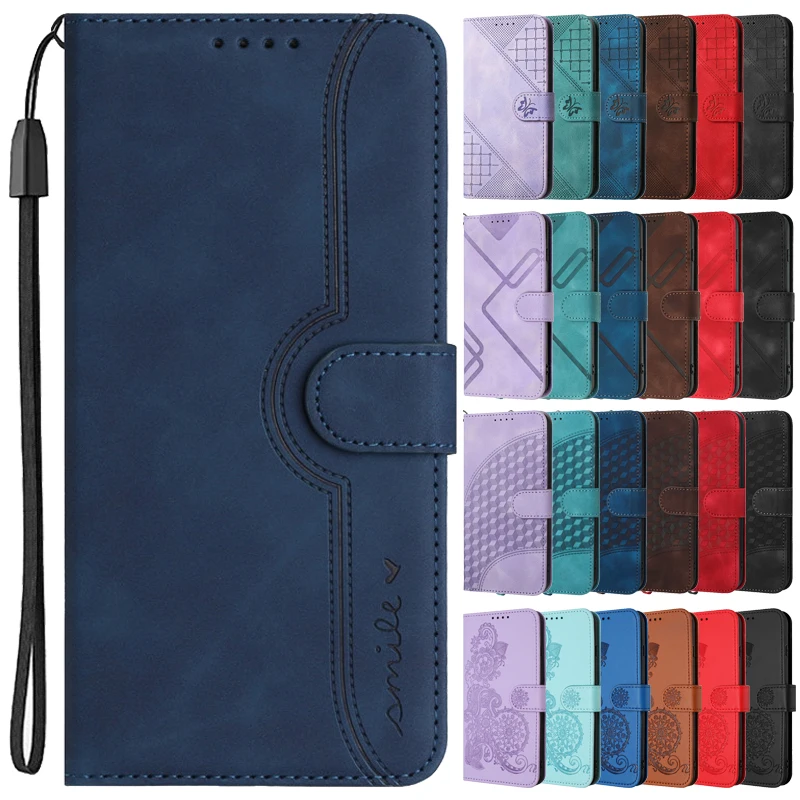 Luxury Pattern Flower Leather Phone Case For Motorola MOTO G