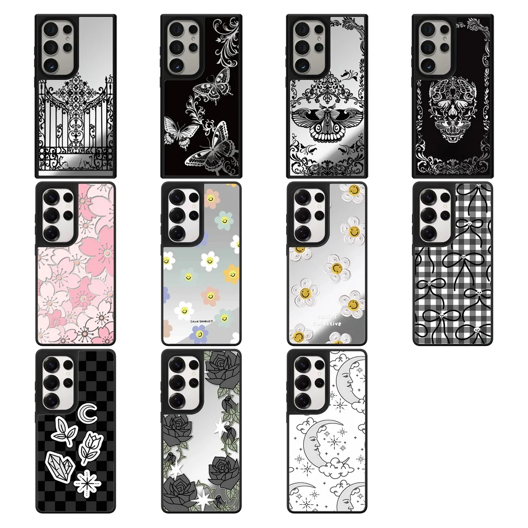 603134 Mirror Magnetic Case: Compatible with Samsung Galaxy S23 U S24U S25 S26 Ultra S25+ S26 Plus Shell