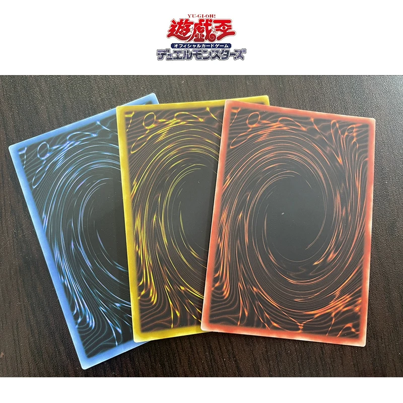 3pcs/set Yu-Gi-Oh! Game card Gate Guardian Card Of God Anime characters DIY Collection card Cartoon toys Christmas birthday gift