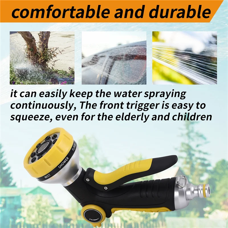 

AF89-Garden Water Hose Nozzle For Karcher,Pressure Car Wash Hose With Spray Garden Watering Pipe Tube Sprinkle Water Hose