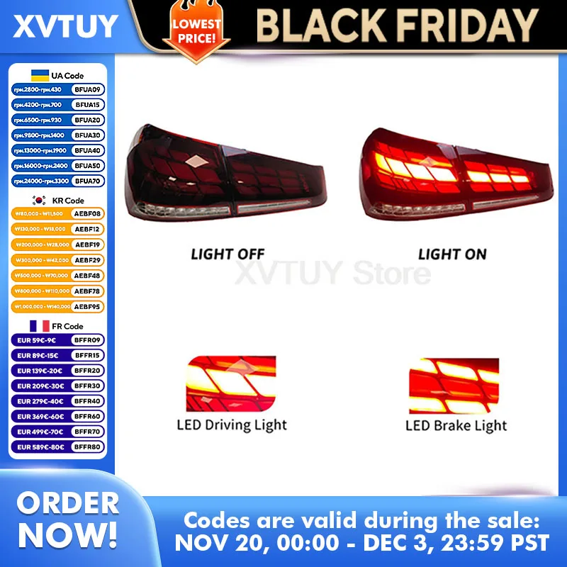 

Светодиодный автомобильный фонарь в сборе для Mercedes-Benz A-Class W177 2019-2022, задний фонарь, внешний указатель поворота, задний стоп-сигнал, стоп-сигнал