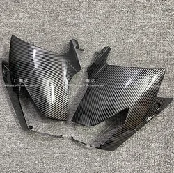 For GSR400 GSR600 motorcycle fuel tank side panel side panel front turn signal lamp housing fairing carbon fiber coating housing