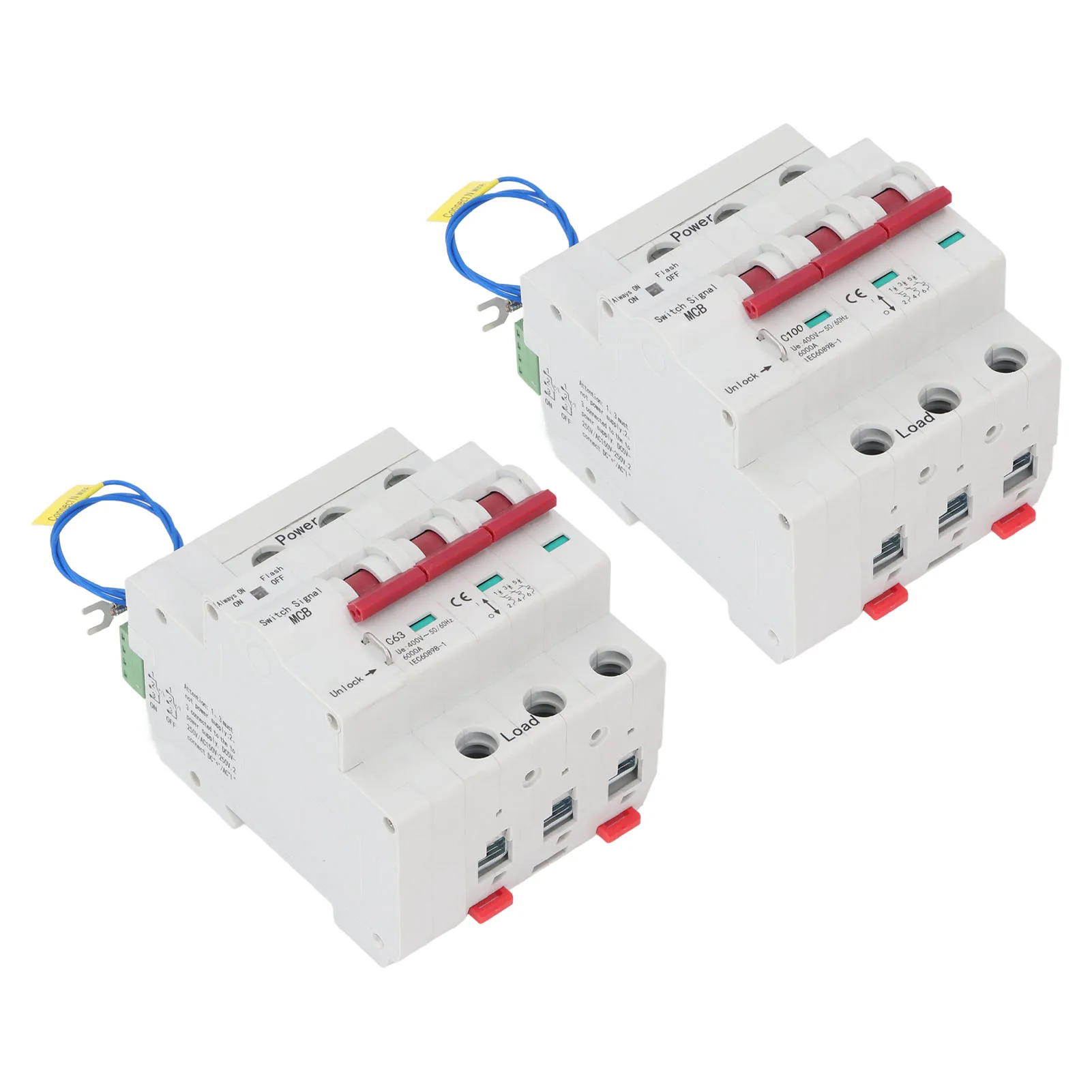 Circuit Breaker 3P PC Network Control Passive Active Control Miniature Circuit Breaker Switch for Factory AC400V