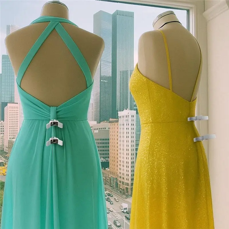 Pinzas de sujeción fijas de alta resistencia RANA, paquete de 8, 4.17 pulgadas, para ropa, para ajustar vestidos de novia, maniquíes, bodas