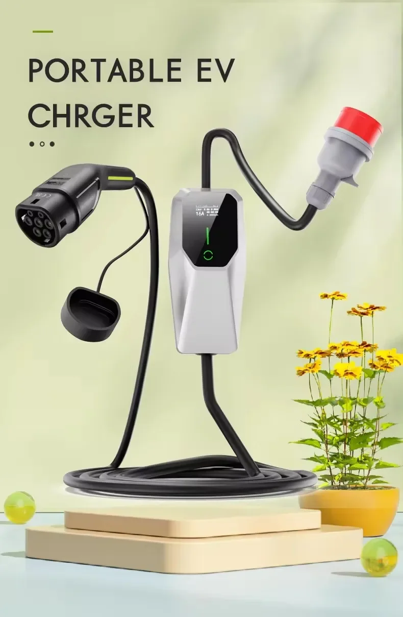 Diboev preço de fábrica ev carregador de carro nível 2 16a 32a ajustável 3.5kw 7kw 11kw estação de carregamento elétrico portátil ev carregador