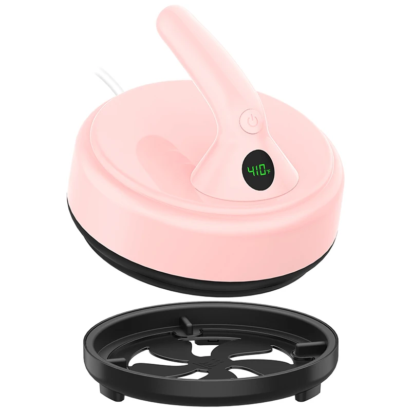 5-inch Round Heat Transfer Printer with 4 Temperature Settings and 210°C Sublimation Temperature Control 300W