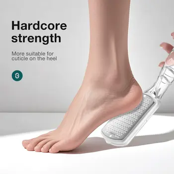 MR.GREEN Pedikúrní nástroje Pilník na nohy Podpatky Rašple Odstraňovač mozolů na nohy Škrabka s úložným boxem Pilník z nerezové oceli 8 nejlepší prodej škrábadlo na nohy - №7