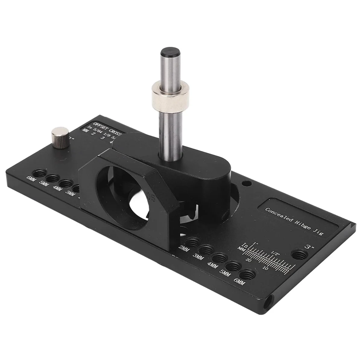 

35mm Concealed Hinge Jig Kit with Drill Guide Locator,Hinge Hole Punch for Hinge Boring, Cabinet and Door Installation