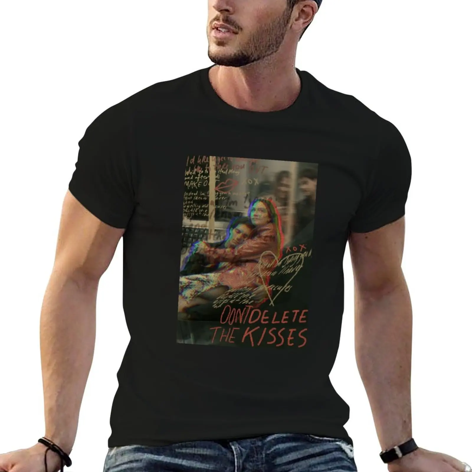 

Wolf Alice Don't delete the kisses poster T-Shirt man t shirt luxury t shirt personalised man t shirts for men T-Shirt