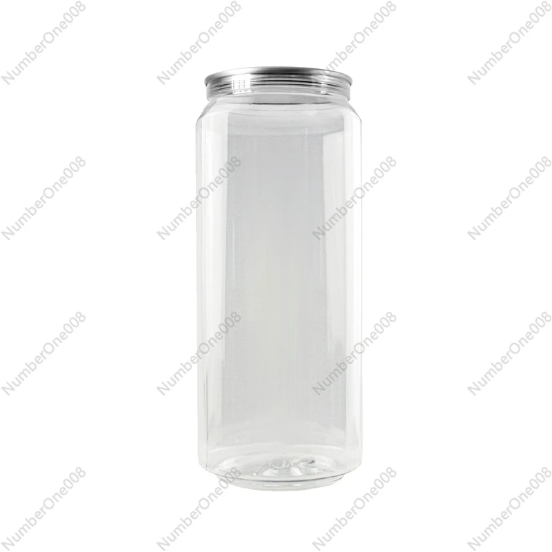 Botellas de Plástico PET Transparente de 500 ml, Vacías y Desechables, para Jugo, Agua de Coco, Leche, Té, Paquete de 100 Unidades, Grado Alimenticio, Envases Comerciales