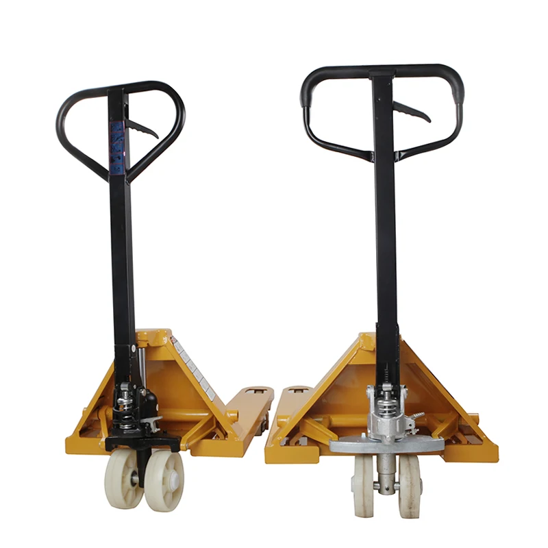 Hand Pallet Trolley Manual Pallet Truck Factory Direct Sale 2T 3T Pump Truck 70 Transpallet Manuale Welded or Casting Pump BV CE