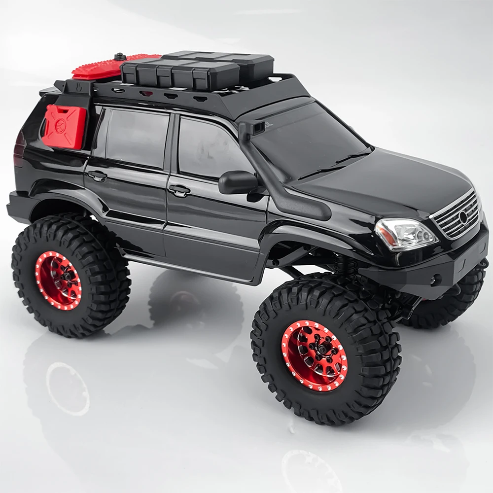 YEAHRUN 1,0 Zoll Micro Aluminium Beadlock Felgen für Axial SCX24 Deadbolt C10 Wrangler Gladiator Bronco 1/24 RC Autoteile