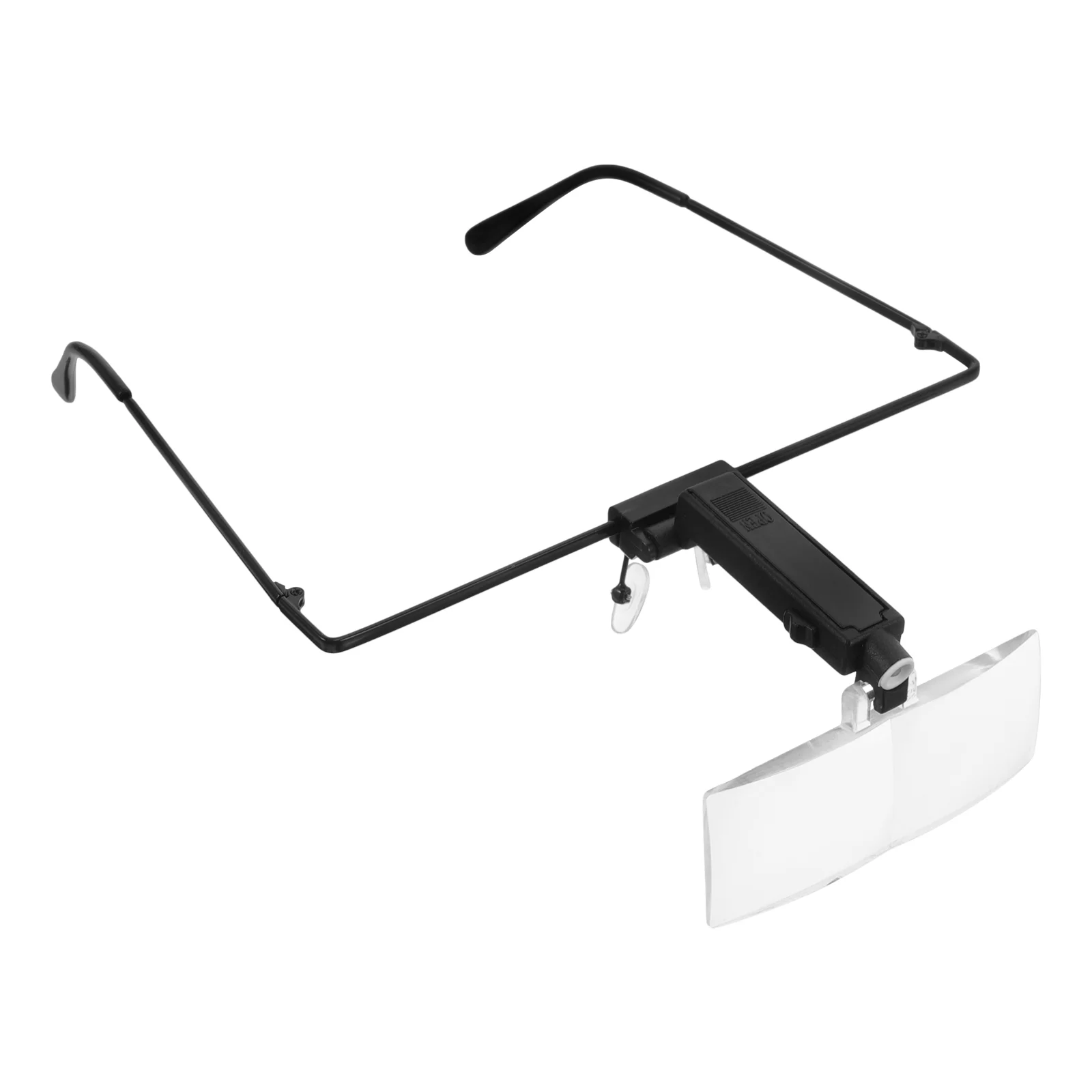 Montierte Lupe 3x 5x 10x LED-Licht Freisprecheinrichtung Uhr Platine Reparaturwerkzeug High Definition-Linse