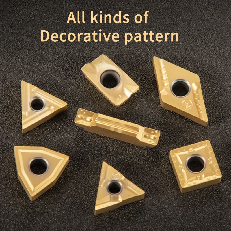 Kakarot Carbide Inserts Externe Draaigereedschappen VNMG160408 VNMG160404 Fg Ms Mt Ts Draaigereedschappen Keramische Gecoat Insert Metalen Draaibank