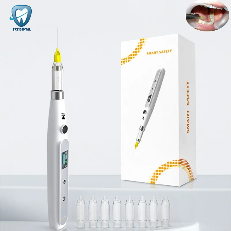 Portable Dental Electric Oral Anesthesia Injector Painless Local Anesthesia Injection LCD Display Clinic Dentistry Instrument