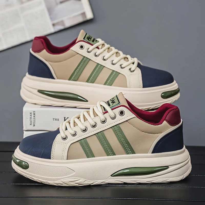 

Men's New All-Matching Platform Men's Shoes Dad Shoes2025Summer Breathable Season Comfortable Sneaker