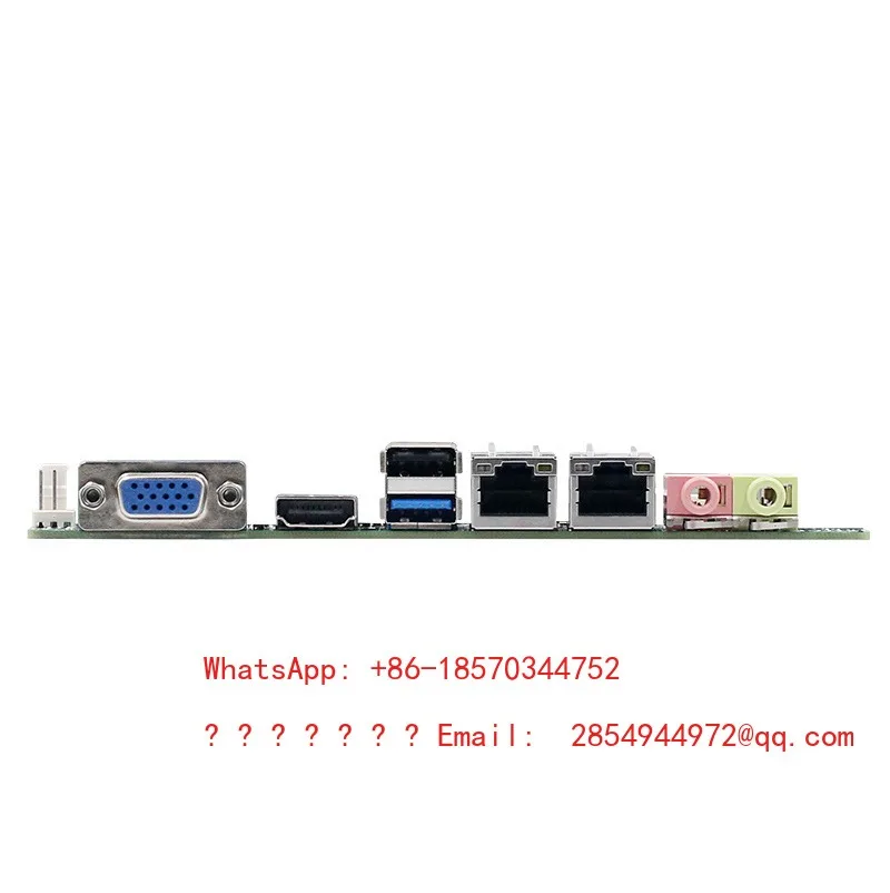 J1900 Industrial Main Board Advertising Machine Dual Network 6 Serial Embedded X86 Industrial Control Small Main Board
