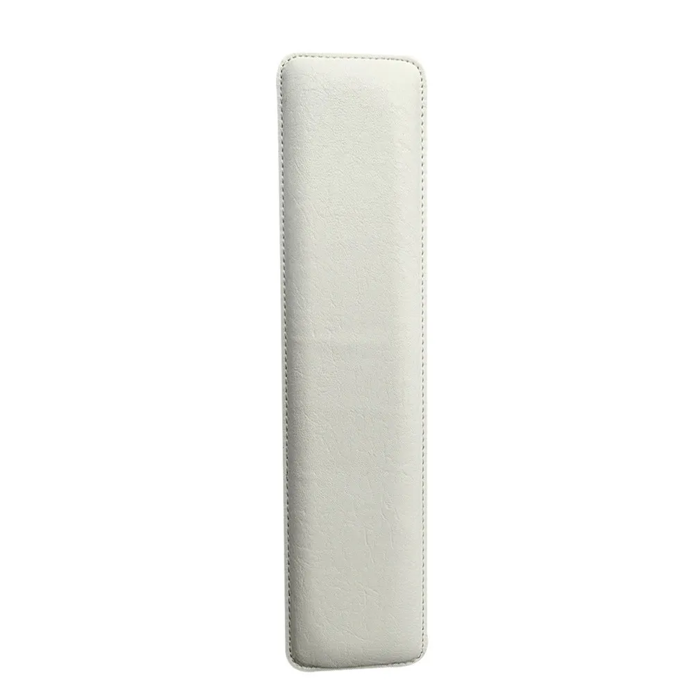 Keyboard Wrist Rest Pad 104 Keys White Non-Slip Ergonomic Memory Foam Comfortable Long-Lasting Stability Support for Computer