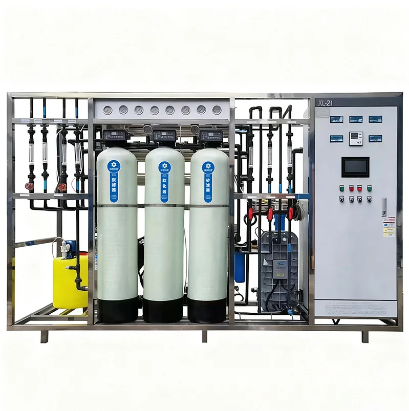 

Fully automatic reverse osmosis pure water equipment edi pure water system is suitable for chemical ultra-pure water equipment i