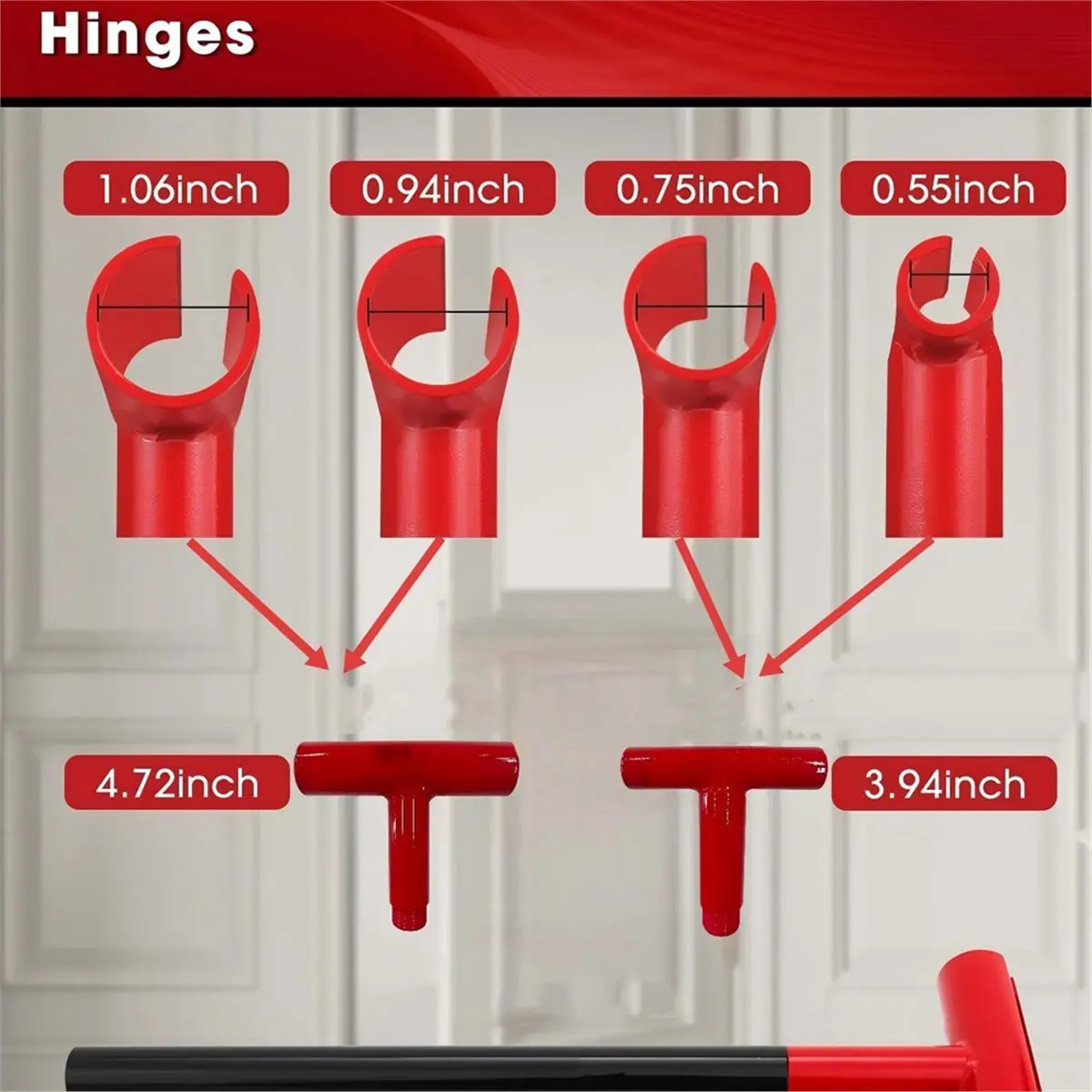 RECOMMENDATION  Door Hinge Wrench Kit HingeGap Adjusting Wrench, Door Hinge Adjustment Tool for Door Quick Adjustments Tools