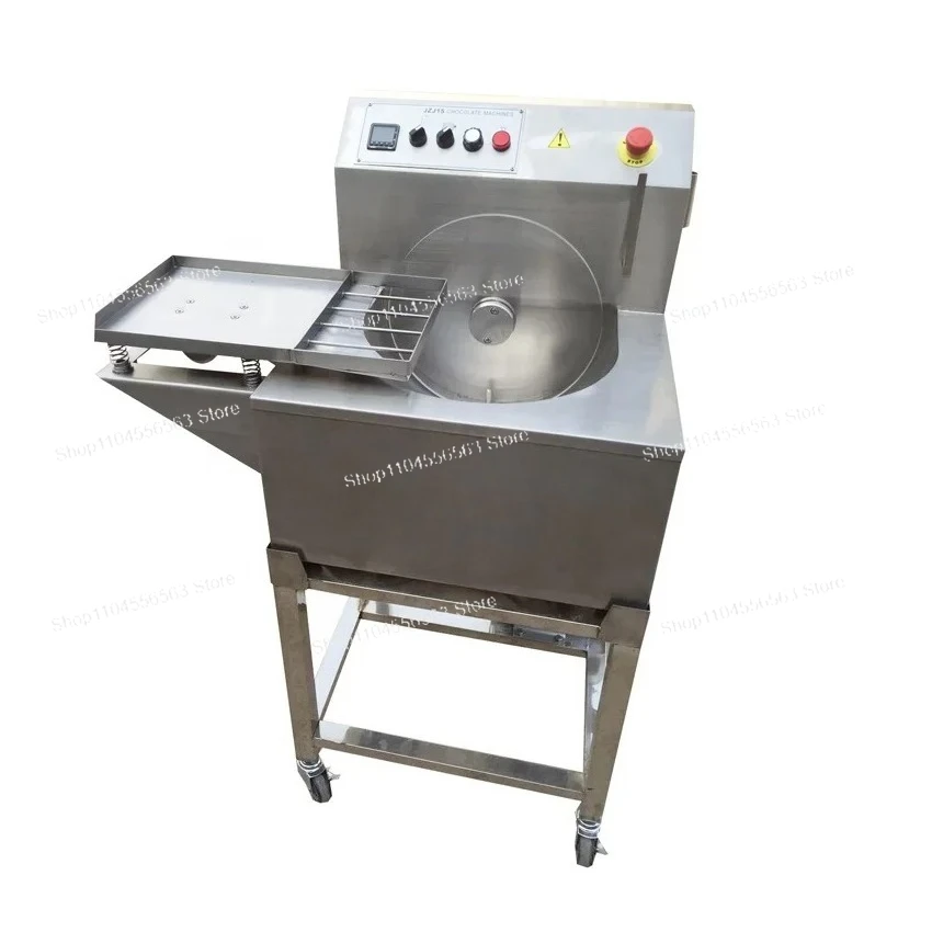 15kg Vertical Chocolate Melting Machine Automatic Chocolate Melting And Enrobing Equipment