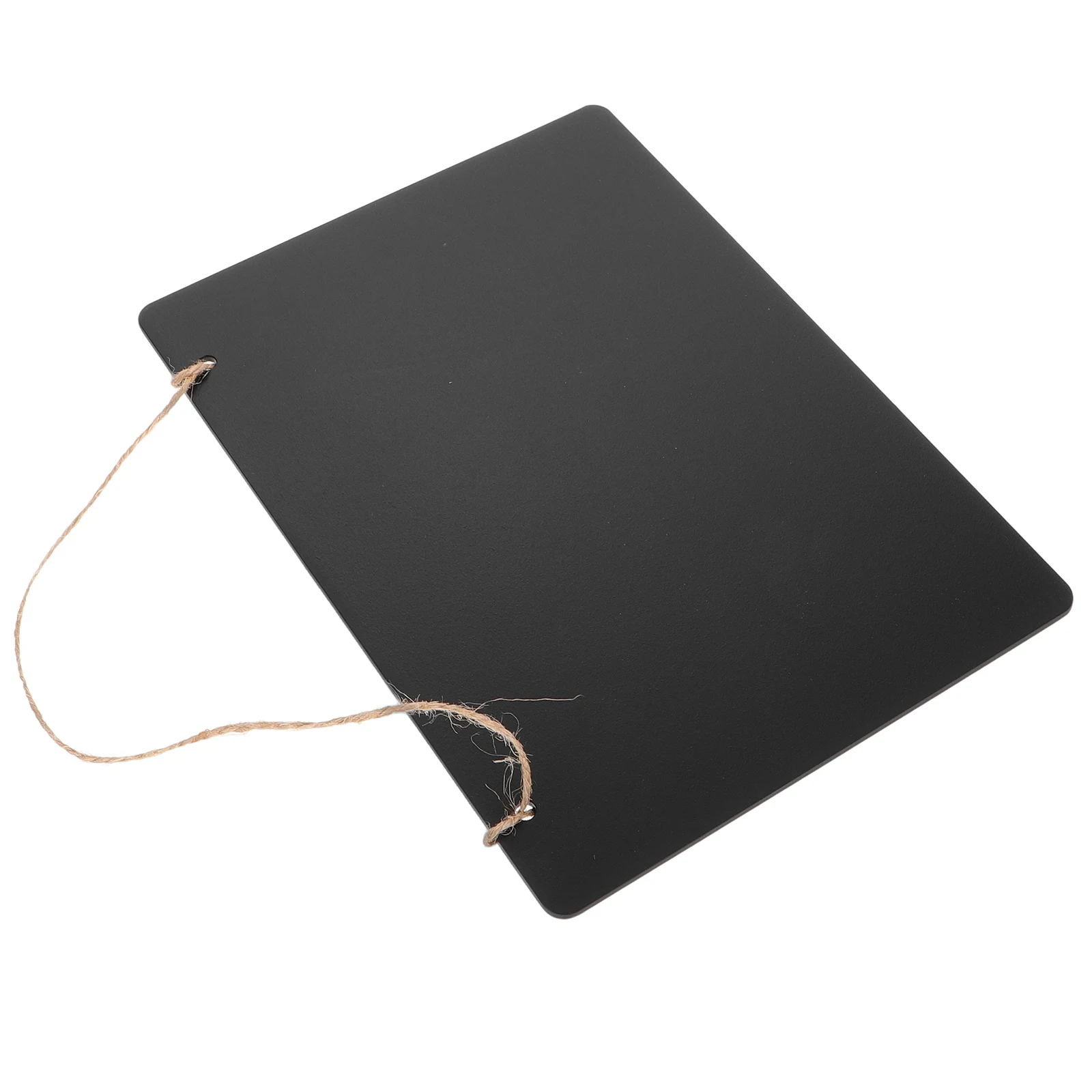 

Blackboard Decoration Hanging Sign Reusable Chalkboard Tag Small Message Board Wall Decor Double Sided Display Board Notice