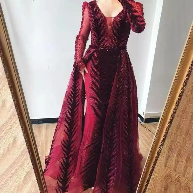 Alice CollectionPro Dubai Evening Dresses Gowns 2024 Long Cape Wedding Party Gown Dress for Woman Luxury