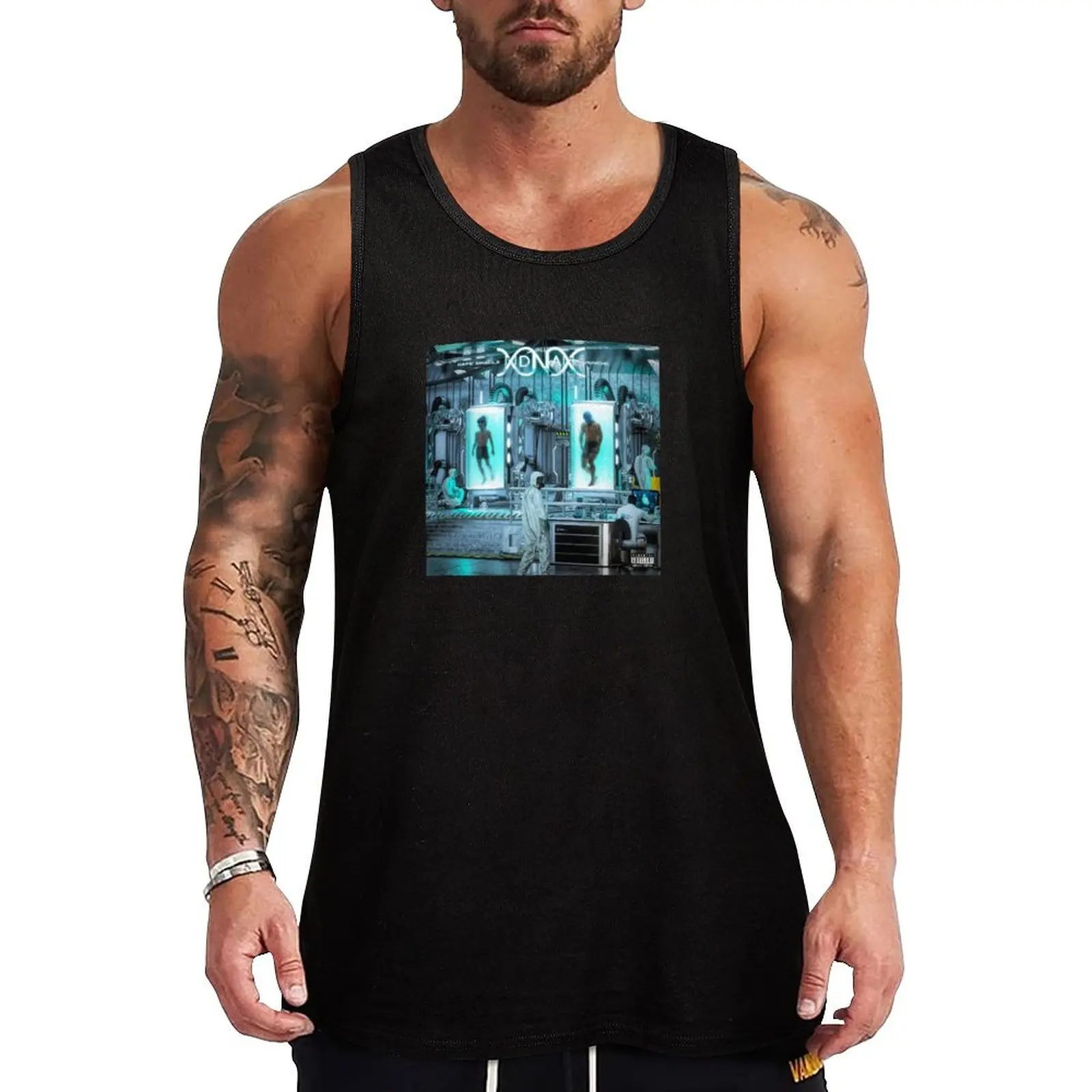 M Huncho x Nafe Smallz: DNA Official Merchandise Tank Top gym men Sleeveless T-shirt