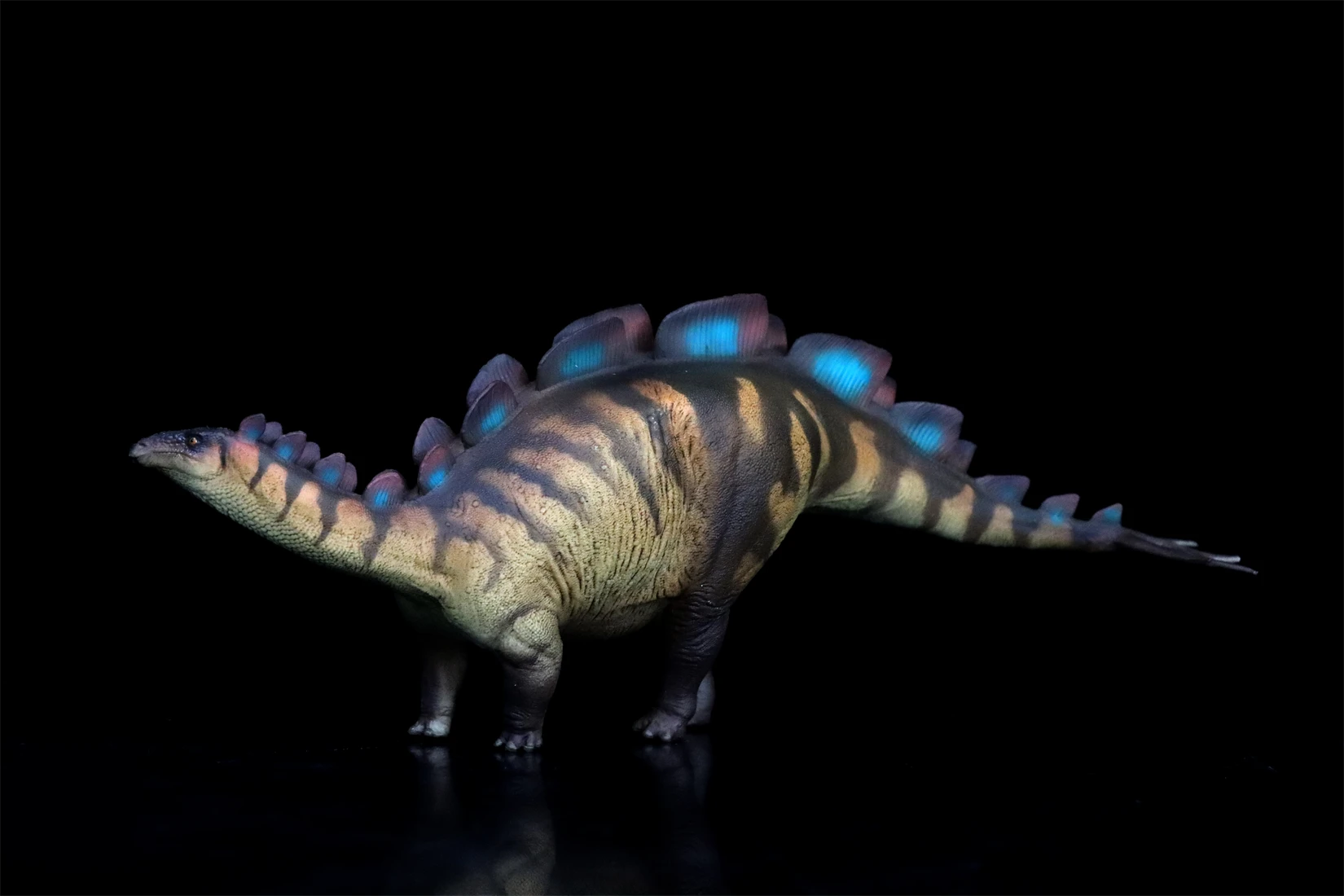 รุ่น pnso 82 wuerhosaurus Xilin ไดโนเสาร์สเตโกซอริเดการตกแต่งฉากสัตว์ยุคก่อนประวัติศาสตร์ของขวัญคอลเลกชันรูปปั้นทางวิทยาศาสตร์