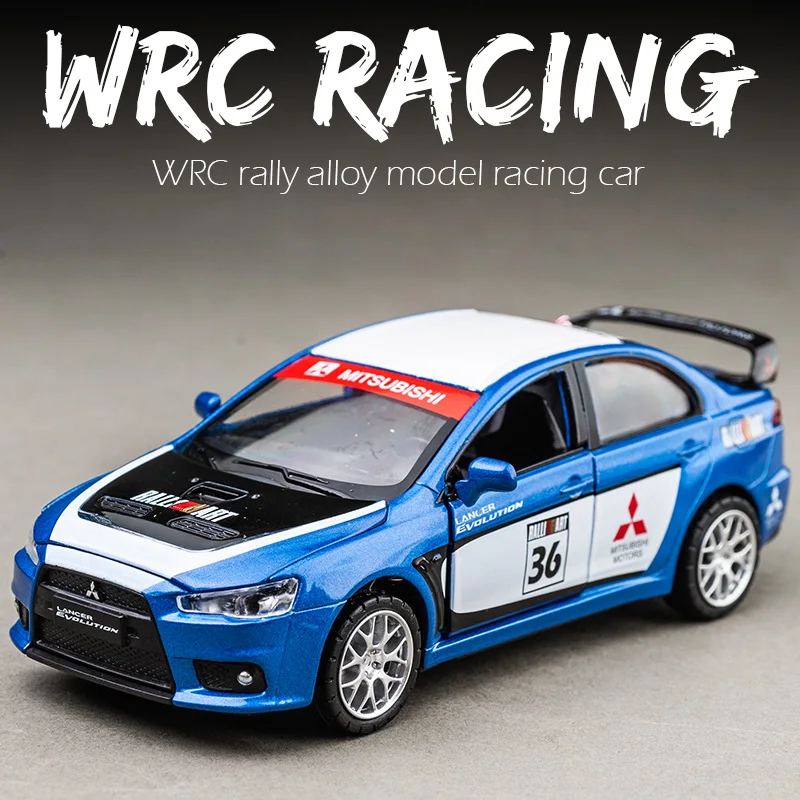 1:32 Mitsubishis Lancer Evolution IX 9 Alloy Racing Car Model