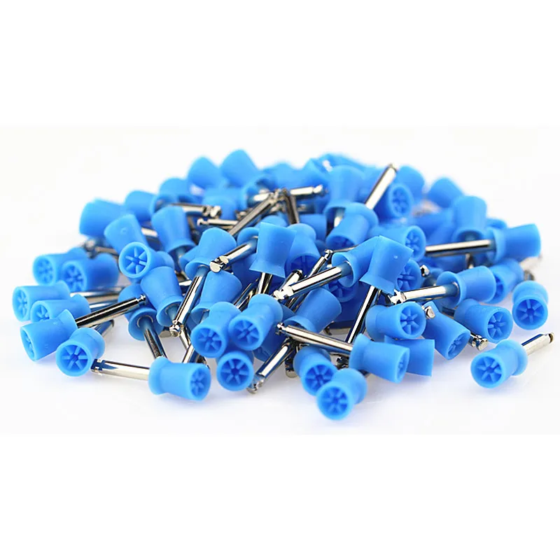 30pcs/Bag Disposable Dental Polisher Nylon Bristle Brush Polishing Polisher Cup Teeth Whitening Prophy Brushes Dentistry Tools