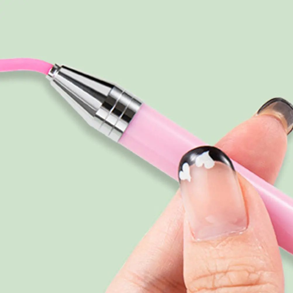 

Nail Art Dotting Pen Rhinestones Picker Tool Wax Pencil Gems Beads Decor Manicure Supplies Crystal Pickup Easy Efficient Long