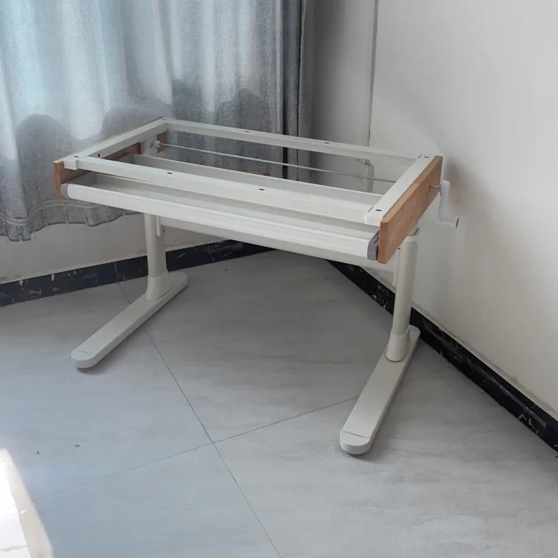 Children's study table shelf Study table accessories Hardware Lifting study table Steel frame