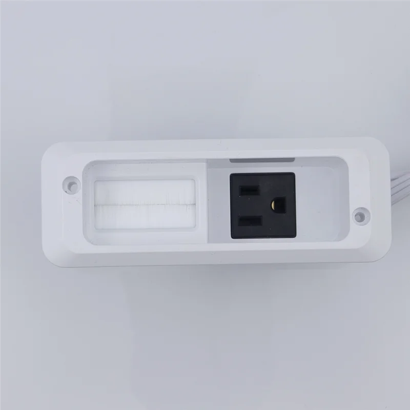 

FAST-In Wall Cable Management Kit For TV & Soundbar-Cord Concealer & Power Kit - Powers Devices & Hides All Cables US Plug