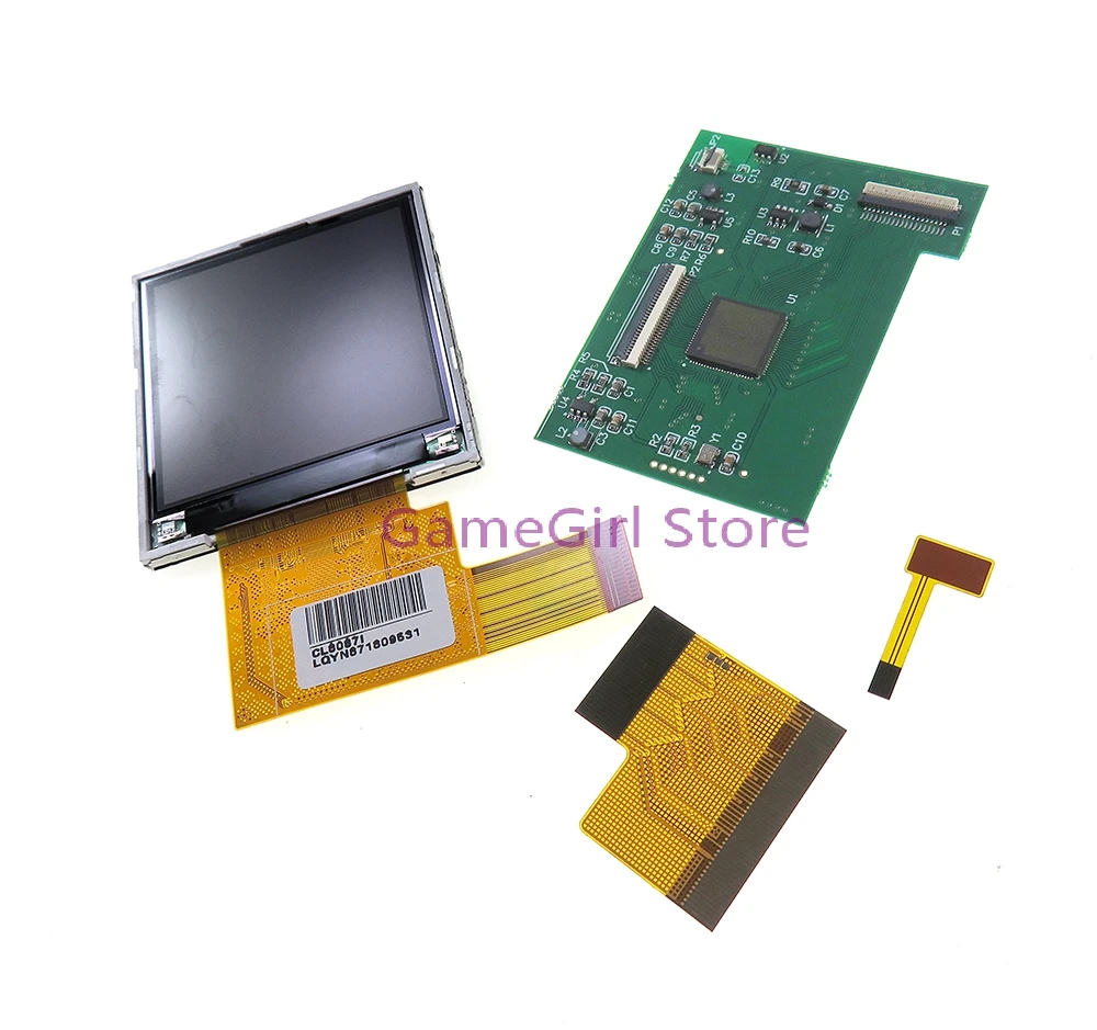 1set For Gameboy GBC 2.2inch 5 Segments Adjustable Highlight Backlit Brightness Screen Modification Kit