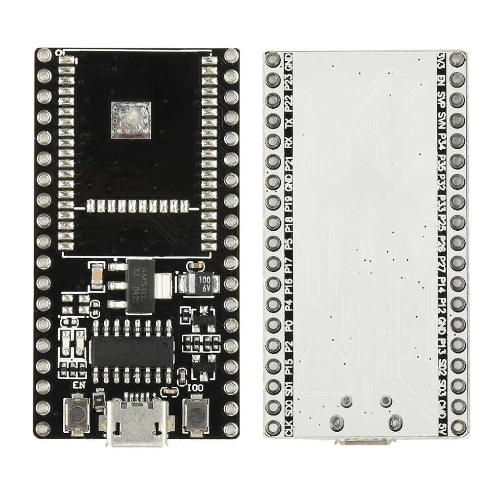 NodeMCU ESP-32S ESP32-WROOM-32E 개발 보드 마더보드 CH340 38 핀 헤더 마이크로 USB 인터페이스