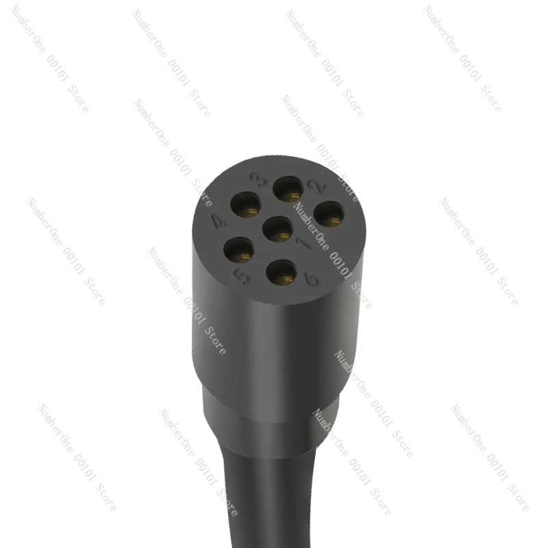 MCIL6F/MCBH6MSS 6 Pins Male Female Marine Waterproof Bulkhead Terminal Connection for Submarine Application
