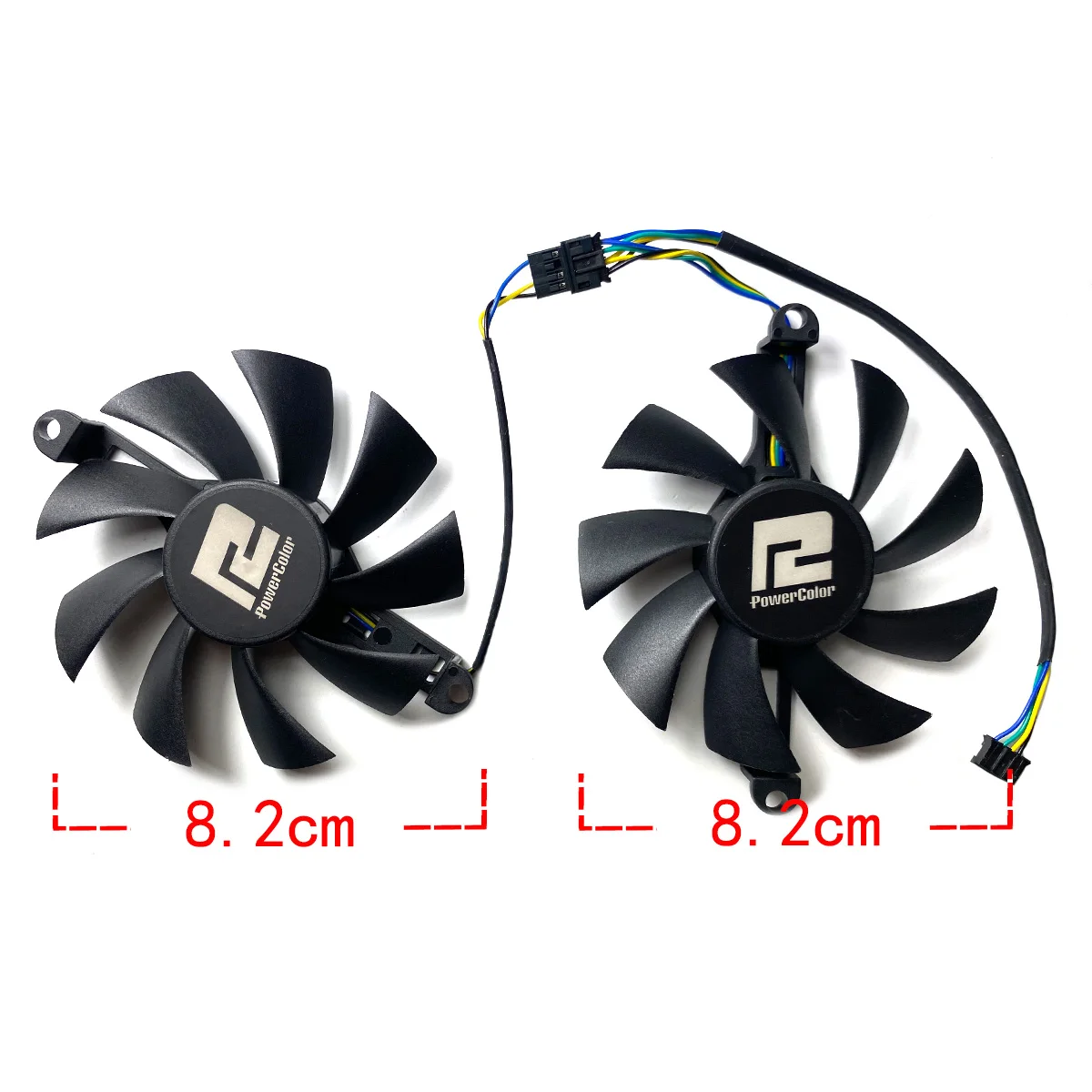 Nuovo per PRADEON AMD Radeon RX5500XT 580 550 Ventola di ricambio per scheda grafica