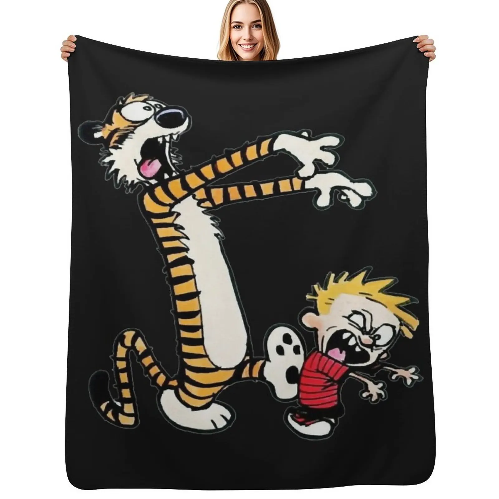 

BEST SELLER - Calvin And Hobbes Merchandise Perfect Throw Blanket Outdoor Soft Blanket for Picnic Beach Camping
