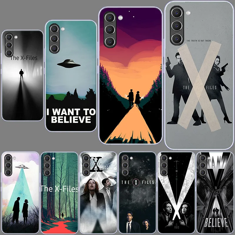 The X Files I Want to Believe Phone Case for Samsung A54 A14 A24 A34 5G Galaxy A02S A03S A04S A12 A22 A32 A52 A72 A13 A23 A33 A5