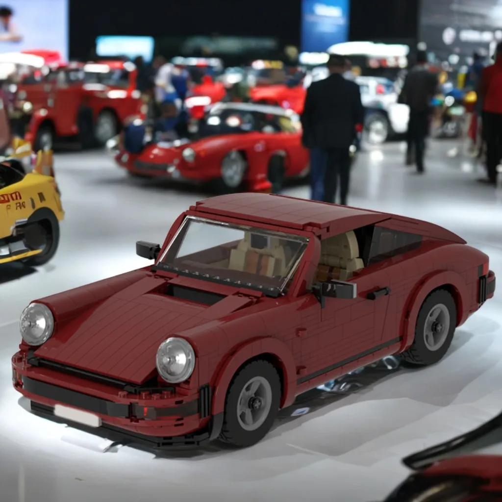 

1660 шт. 10295 Porscheer Coupe Mod MOC, модифицированная модель спортивного автомобиля, образовательная модель, строительные блоки «сделай сам», игрушки на день рождения, подарок