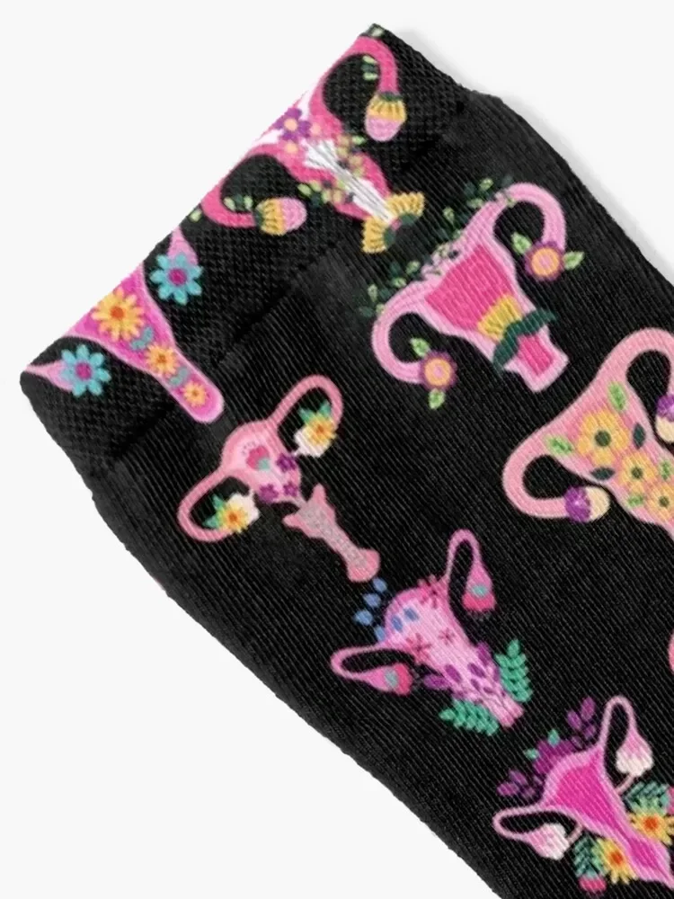 جوارب نسوية بنمط الرحم غير قابلة للانزلاق للكاحل مصممة عصرية للرجال جوارب نسائية