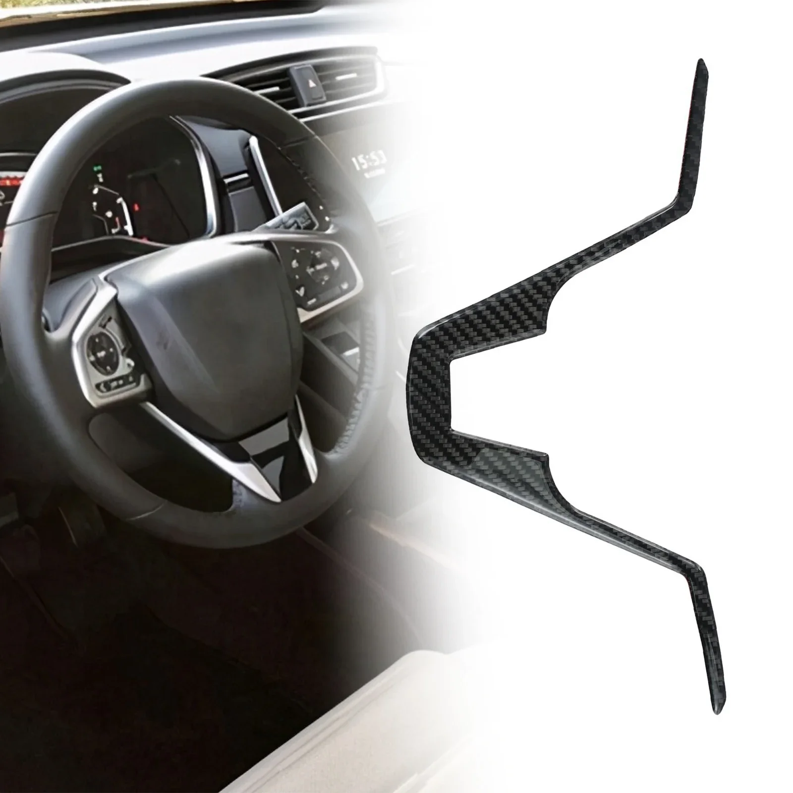 

Автомобильный руль, отделка губ, рамка, панель, аксессуар, украшение для Honda CRV CR-V 2007-2011, запасные части, новые