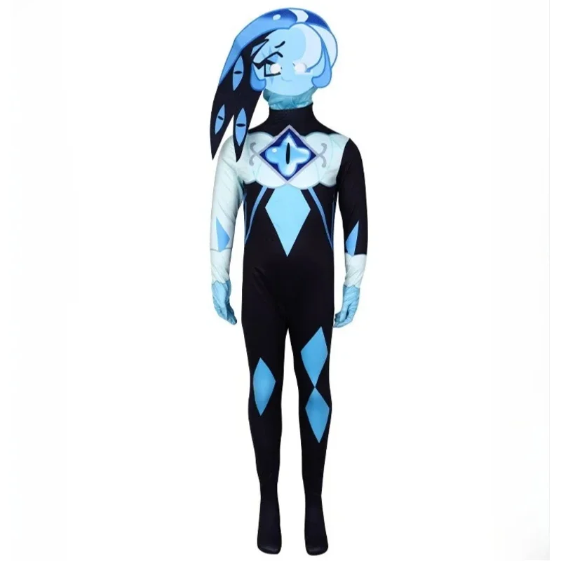 2025 aaa Cookie Run: Kingdom Jumpsuit Bodysuits with Mask Cosplay Costume Halloween Masquerade Carnival Party Outfits for Adult