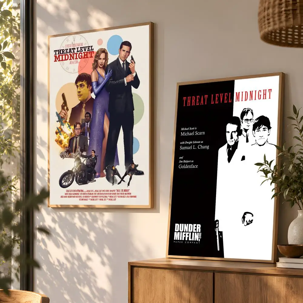 T-Threat L-Level M-Midnight Poster Wall Art Home Decor Living Room Bedroom Office Dorm Apartment Gift